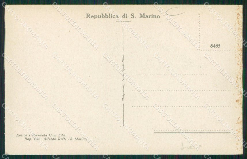 San Marino PIEGHINA cartolina MQ5492 – retro