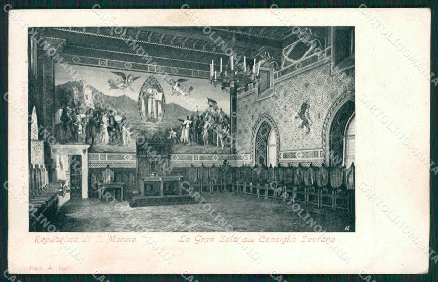 San Marino cartolina MQ5501 – fronte