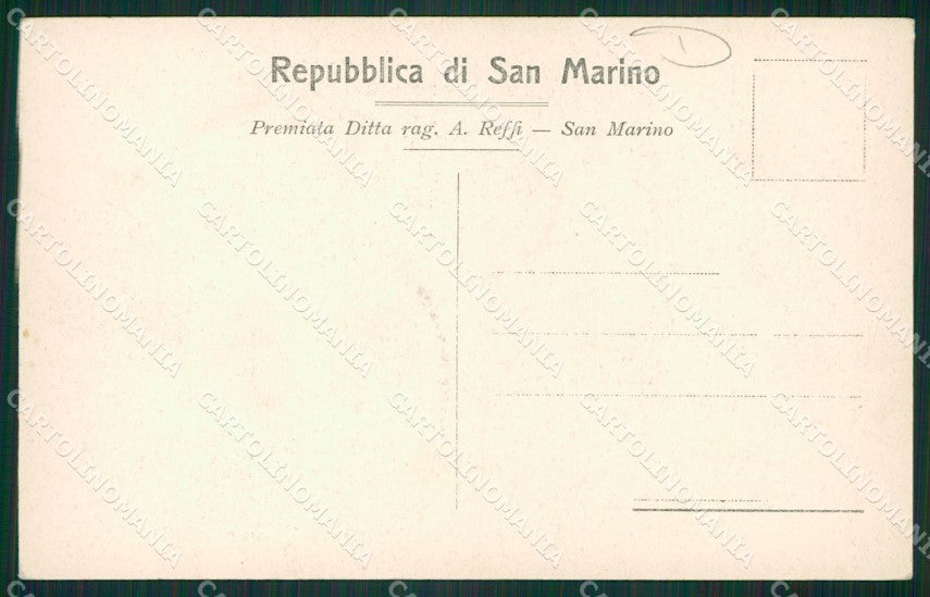 San Marino cartolina MQ5503 – retro