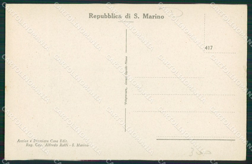 San Marino cartolina MQ5504 – retro