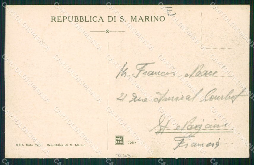 San Marino cartolina MQ5509 – retro