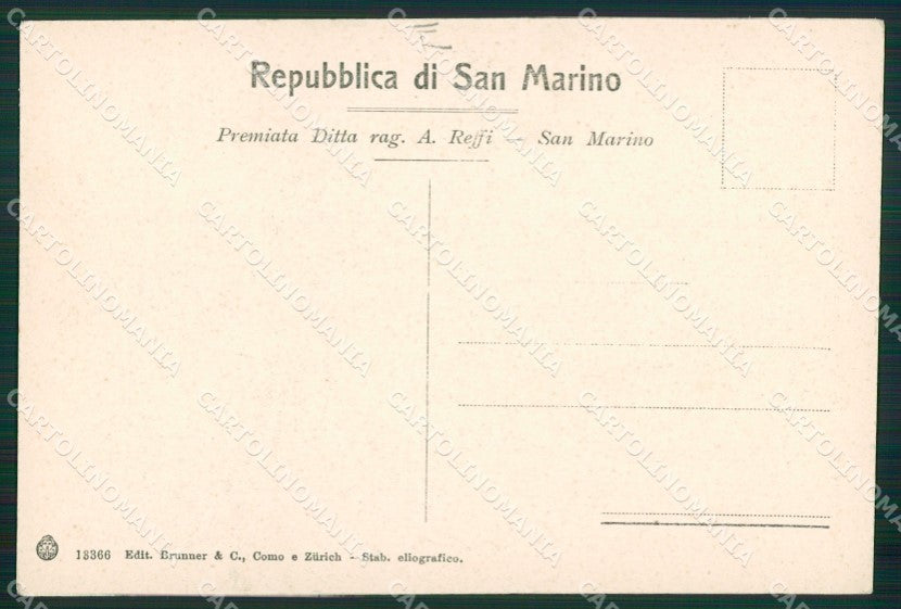 San Marino cartolina MQ5512 – retro