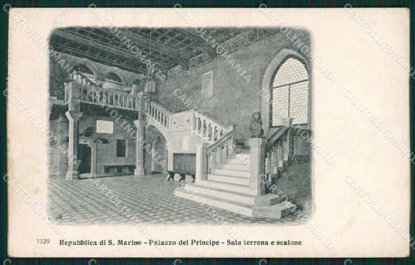 San Marino Palazzo del Principe cartolina MQ5514 – fronte