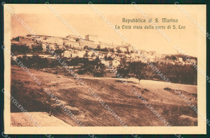 San Marino San Leo cartolina MQ5515 – fronte