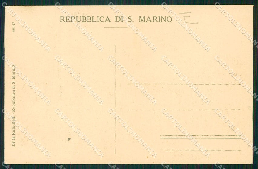 San Marino San Leo cartolina MQ5515 – retro