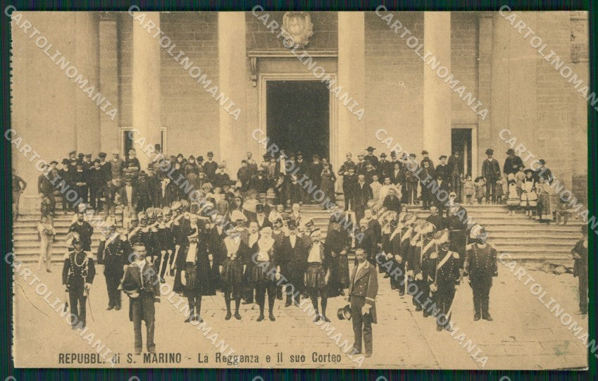 San Marino La Reggenza Corteo cartolina MQ5519 – fronte