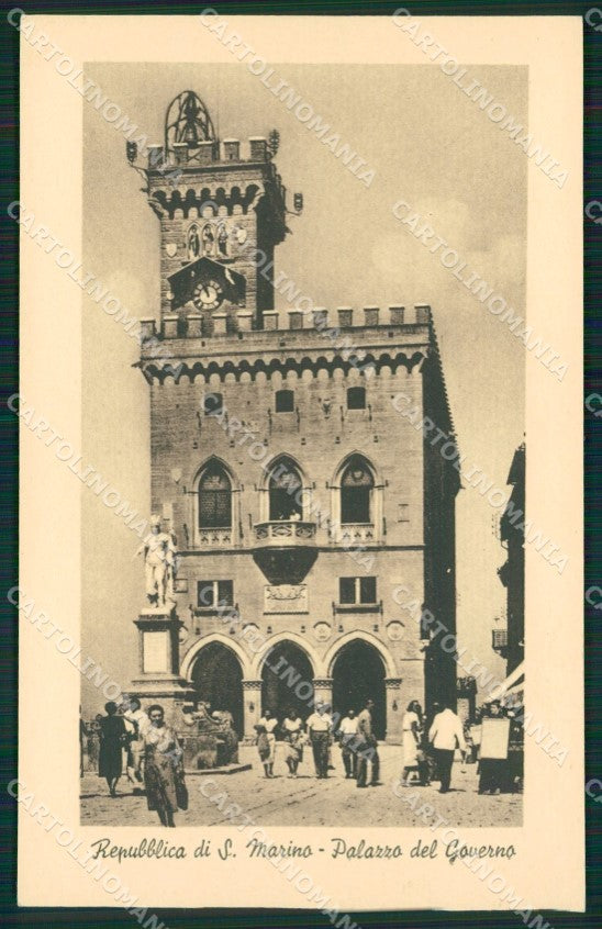 San Marino Palazzo del Governo cartolina MQ5528 – fronte