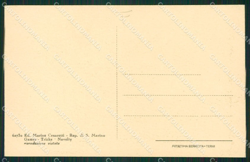 San Marino Palazzo del Governo cartolina MQ5528 – retro