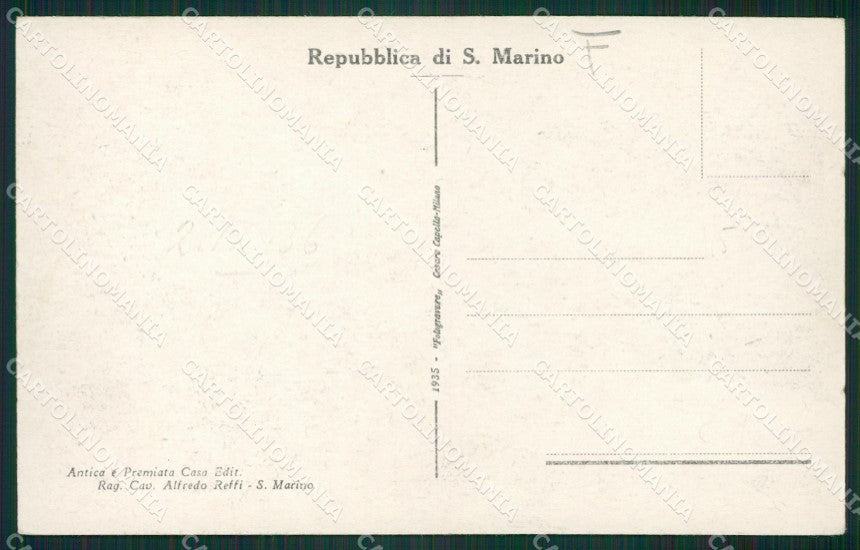 San Marino Palazzo Governativo cartolina MQ5531 – retro