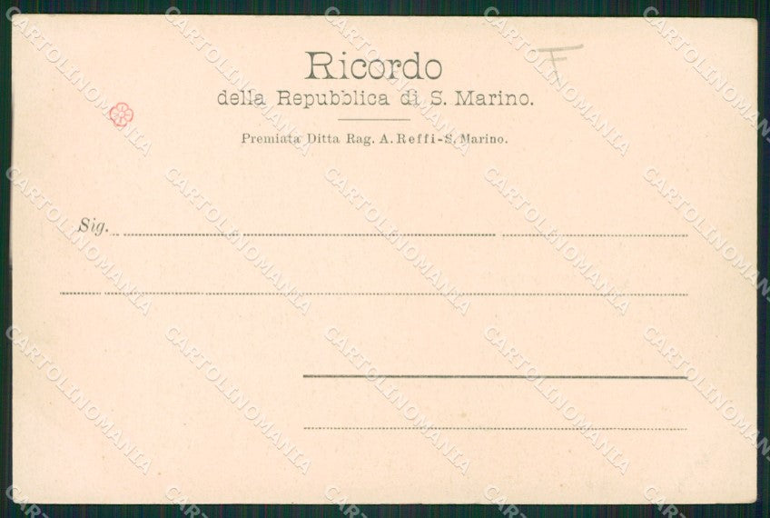 San Marino cartolina MQ5535 – retro