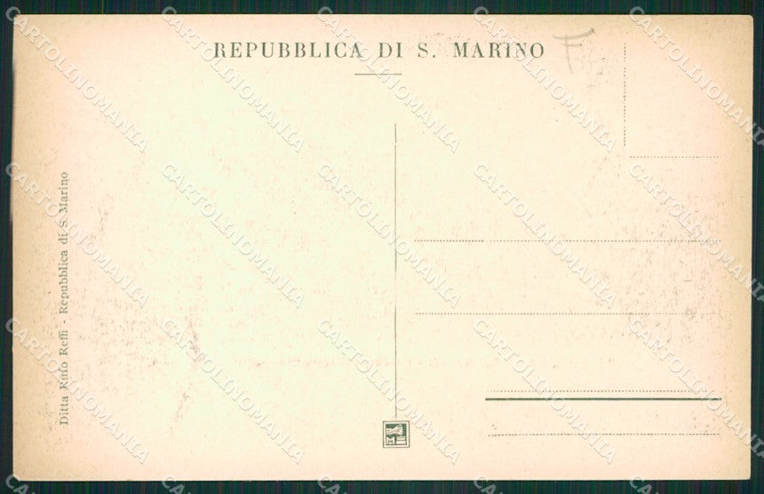 San Marino cartolina MQ5538 – retro