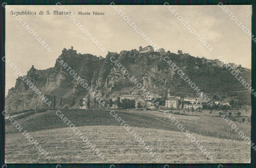 San Marino Monte Titano cartolina MQ5541 – fronte