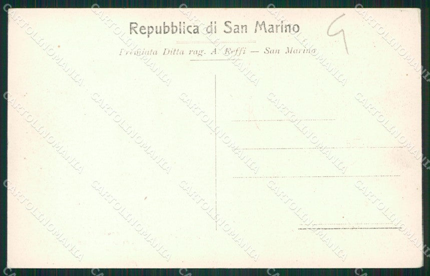 San Marino cartolina MQ5545 – retro