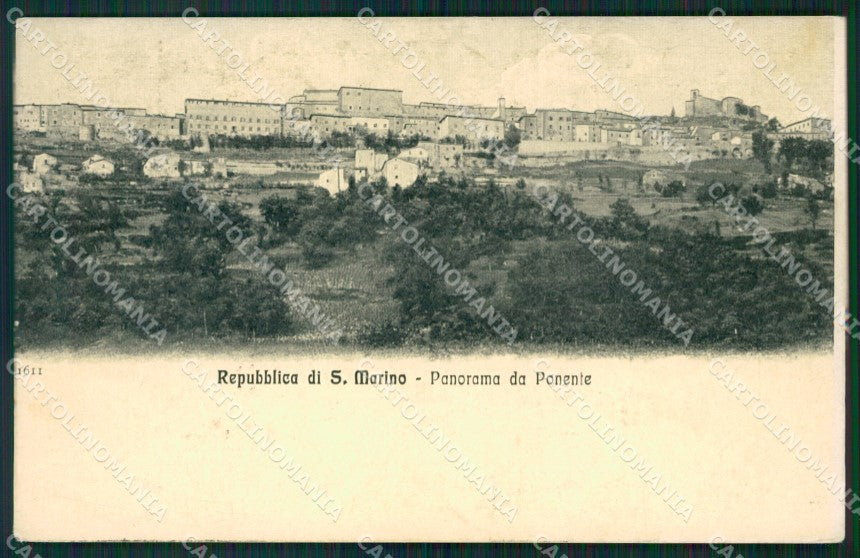 San Marino cartolina MQ5546 – fronte
