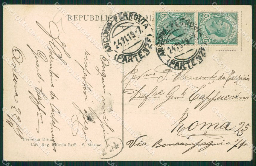 San Marino cartolina MQ5546 – retro