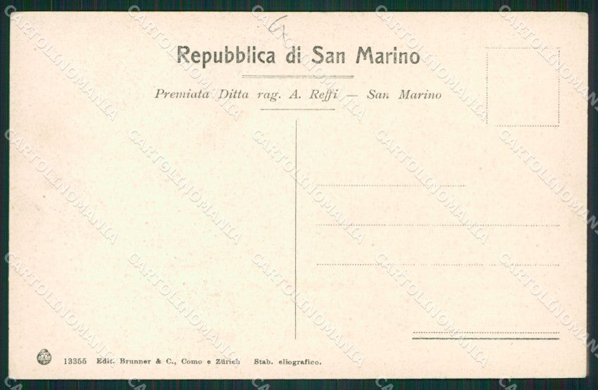 San Marino Porta della Rupe cartolina MQ5548 – retro
