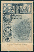 San Marino Mappa STRAPPO cartolina MQ5551 – fronte