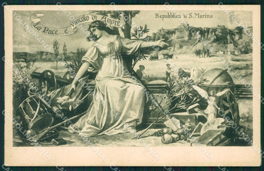 San Marino cartolina MQ5552 – fronte
