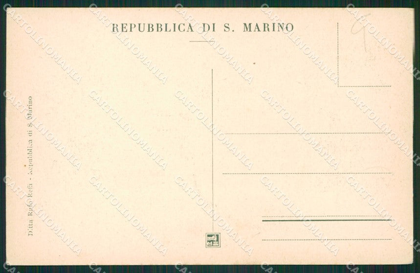 San Marino cartolina MQ5552 – retro