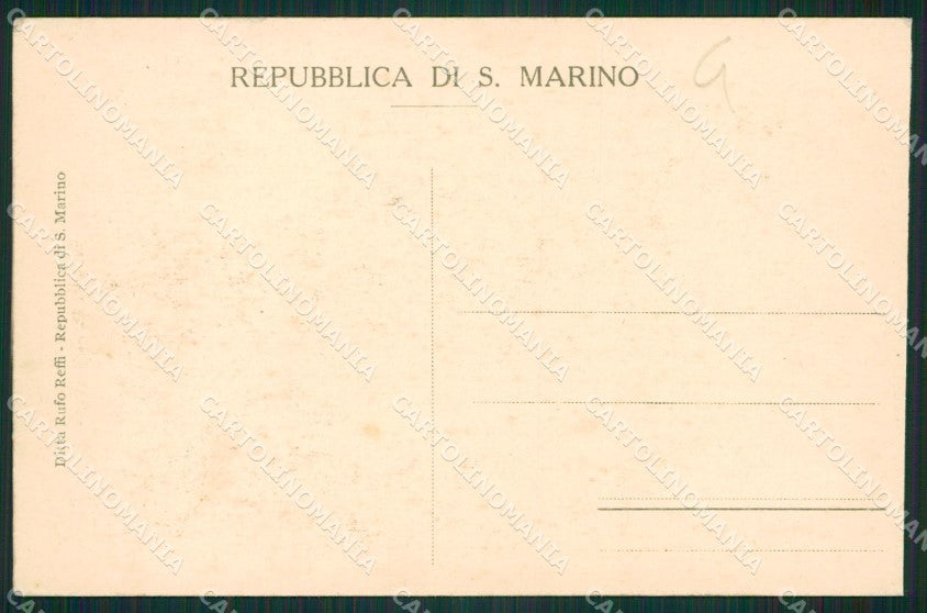 San Marino Palazzo del Principe Palazzo Governo cartolina MQ5553 – retro