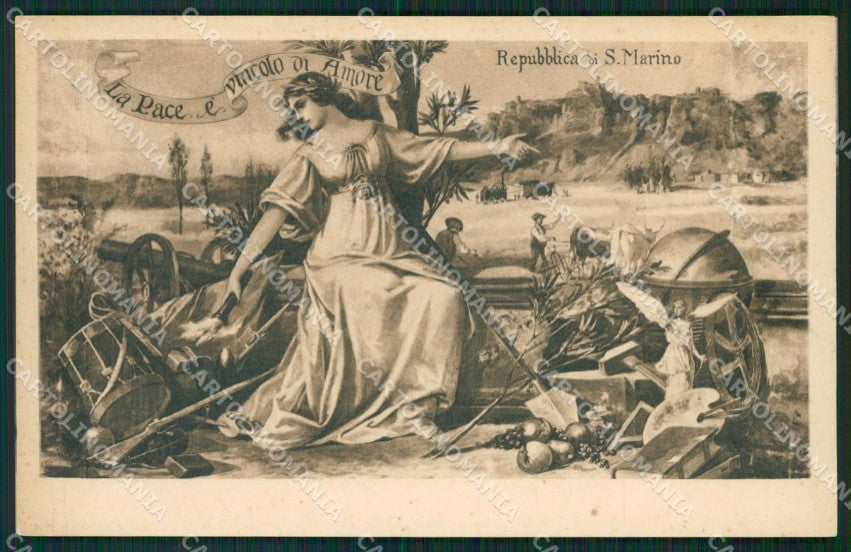 San Marino cartolina MQ5554 – fronte
