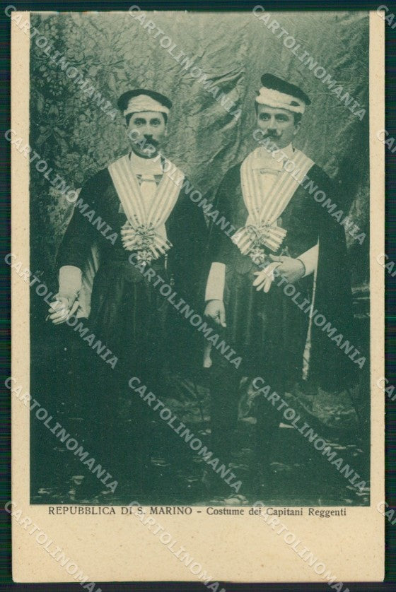 San Marino Costumi Capitani Reggenti cartolina MQ5555 – fronte