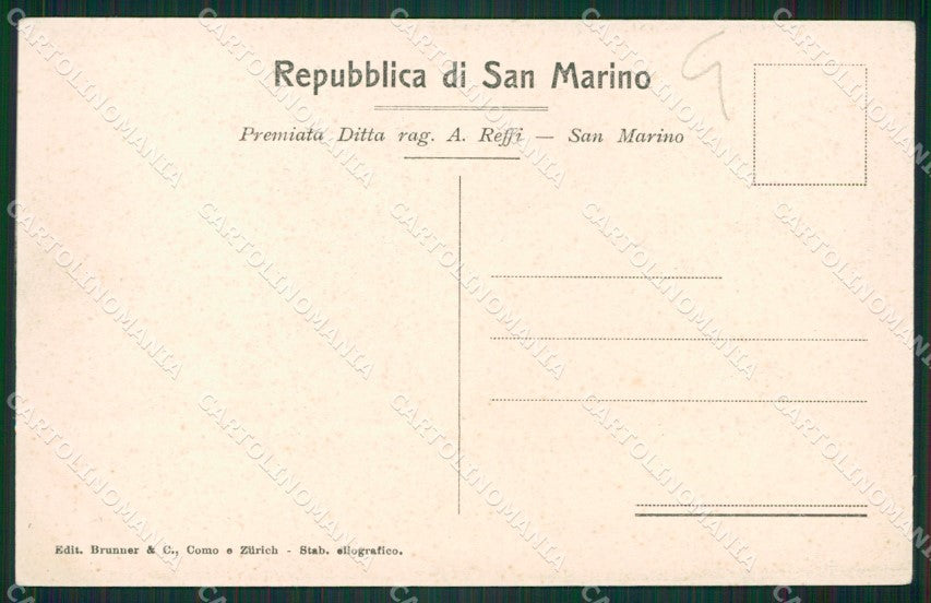 San Marino Palazzo Governativo cartolina MQ5558 – retro