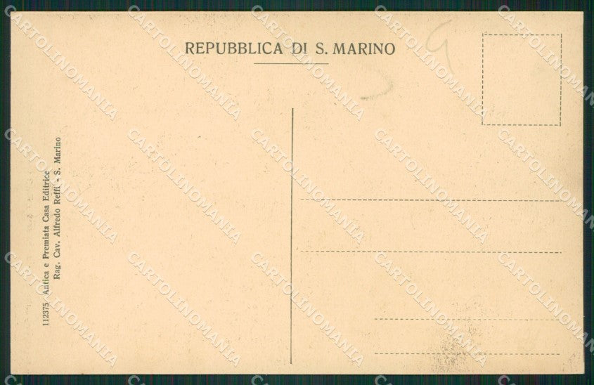 San Marino Costumi Capitani Reggenti cartolina MQ5559 – retro