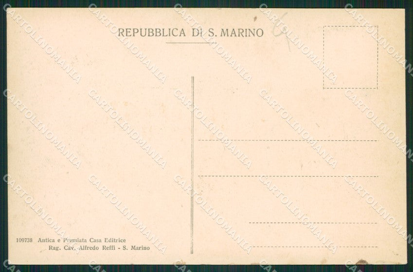 San Marino Palazzo del Governo e Giustizia cartolina MQ5561 – retro
