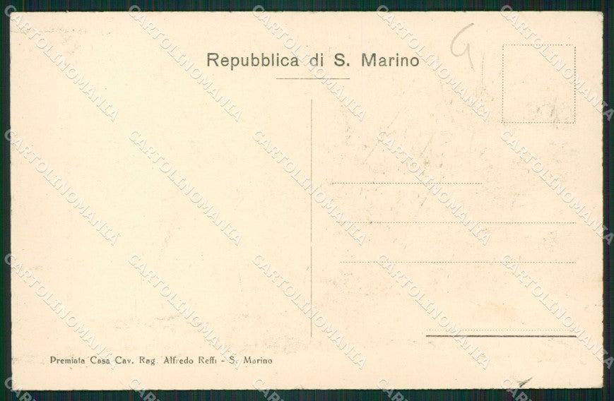 San Marino Costumi Capitani Reggenti cartolina MQ5563 – retro