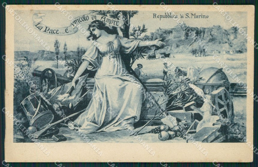 San Marino cartolina MQ5564 – fronte