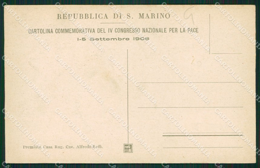 San Marino cartolina MQ5564 – retro