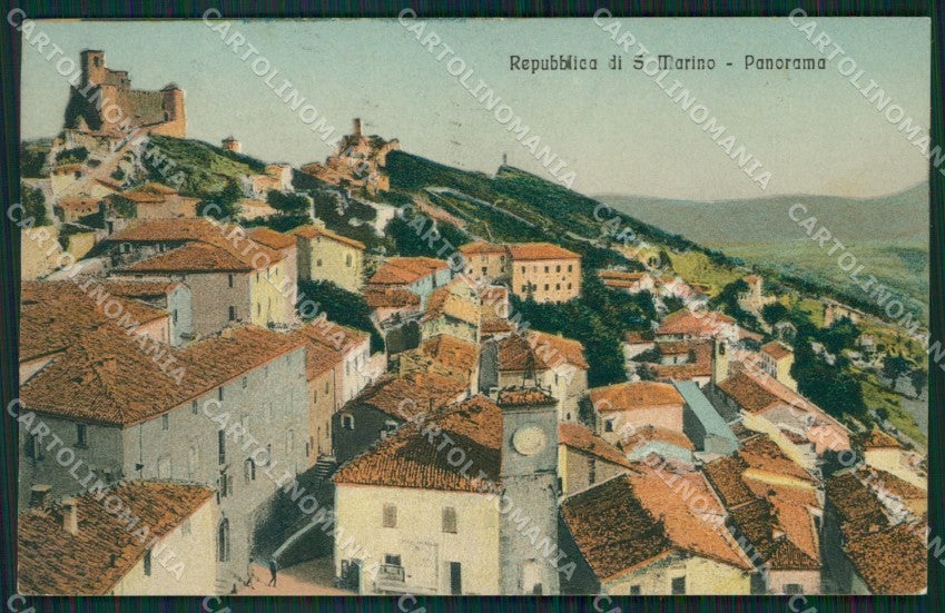 San Marino cartolina MQ5566 – fronte