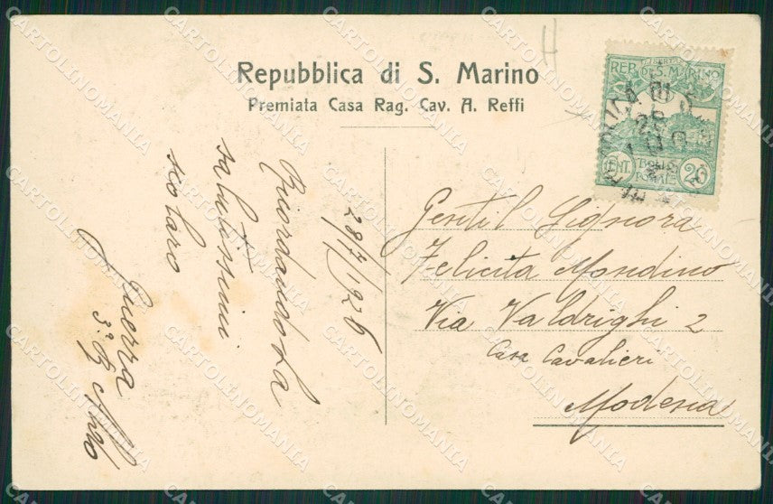 San Marino cartolina MQ5574 – retro
