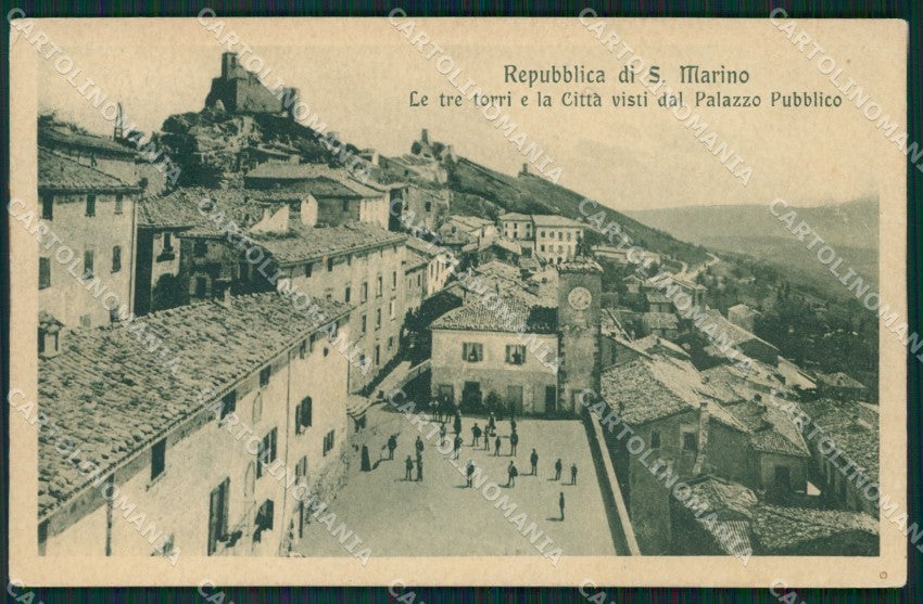 San Marino cartolina MQ5590 – fronte