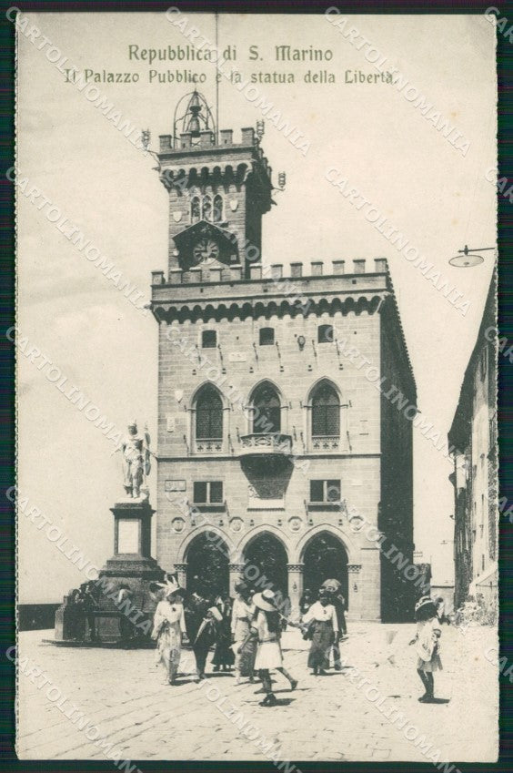 San Marino Palazzo Pubblico cartolina MQ5592 – fronte