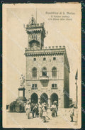 San Marino Palazzo Pubblico PIEGA cartolina MQ5593 – fronte