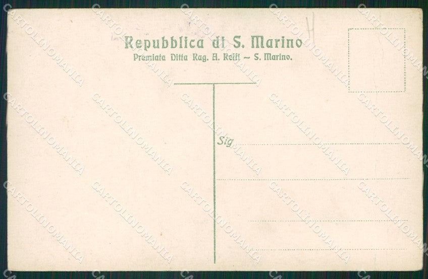 San Marino Esercito Sanmarinese PIEGATA cartolina MQ5603 – retro