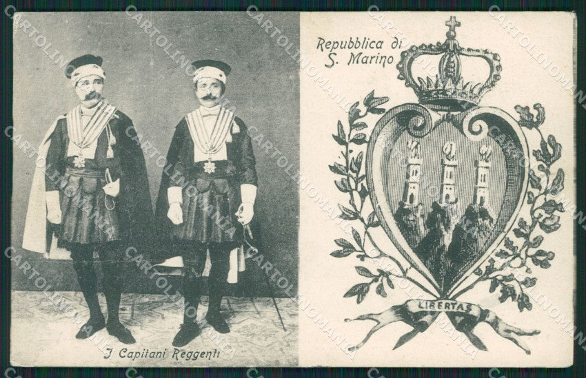 San Marino Capitani Reggenti cartolina MQ5604 – fronte