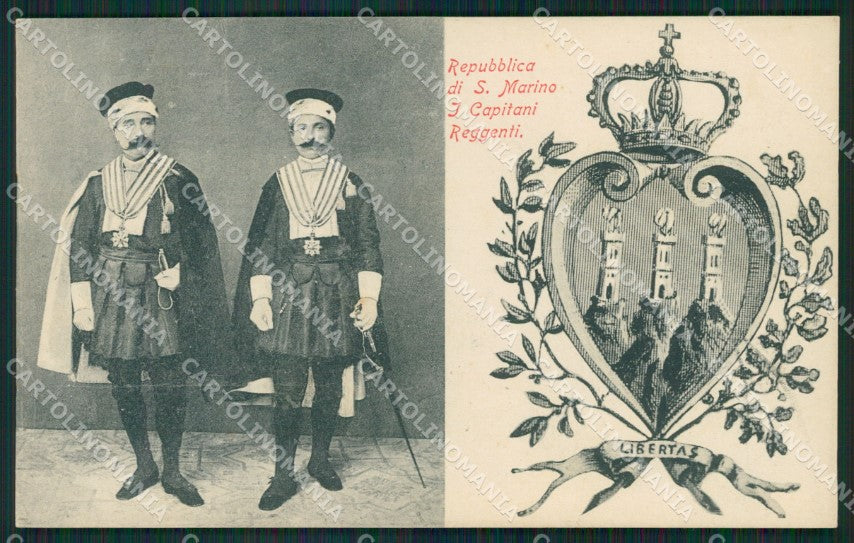 San Marino Capitani Reggenti cartolina MQ5605 – fronte
