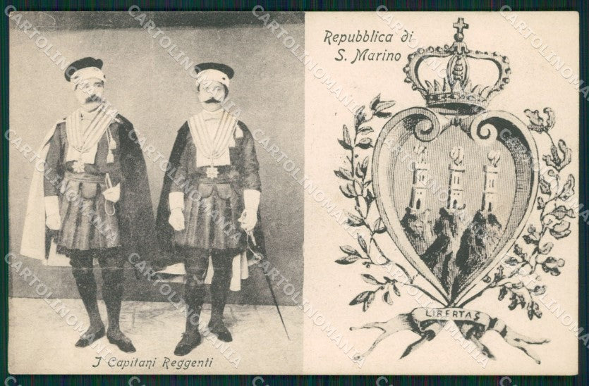 San Marino Capitani Reggenti cartolina MQ5613 – fronte