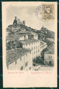 San Marino RILIEVO SCOLLATA cartolina MQ5636 – fronte