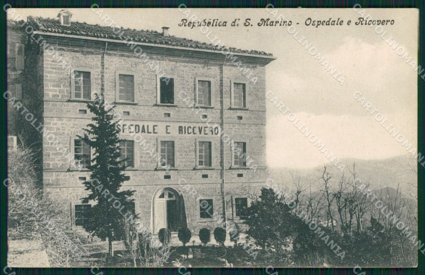San Marino Ospedale cartolina MQ5643 – fronte