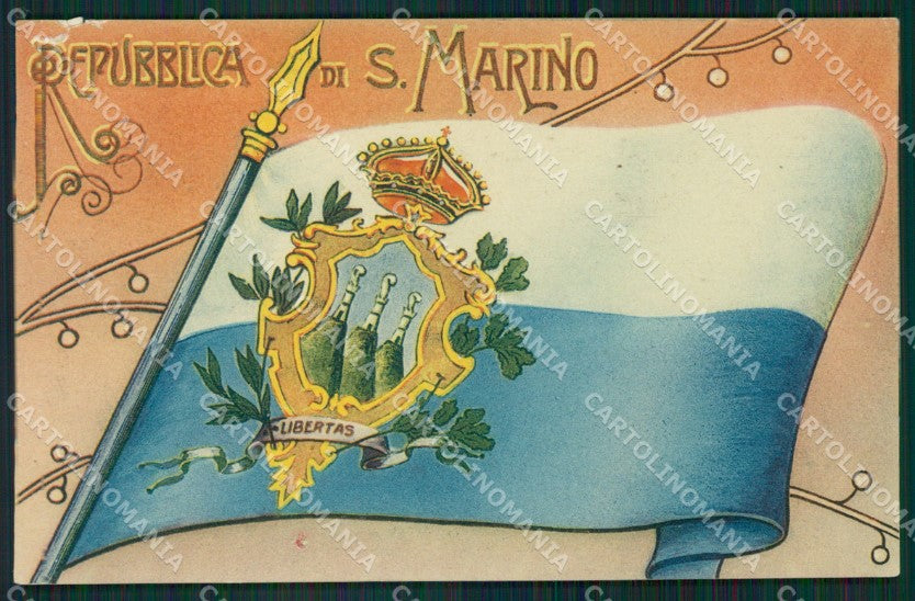 San Marino STRAPPINO cartolina MQ5646 – fronte