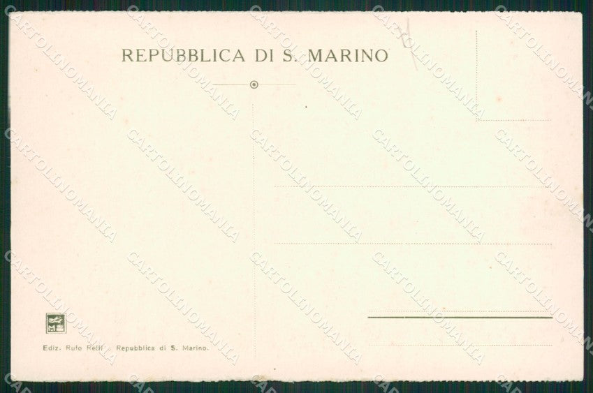 San Marino Palazzo Pubblico cartolina MQ5663 – retro
