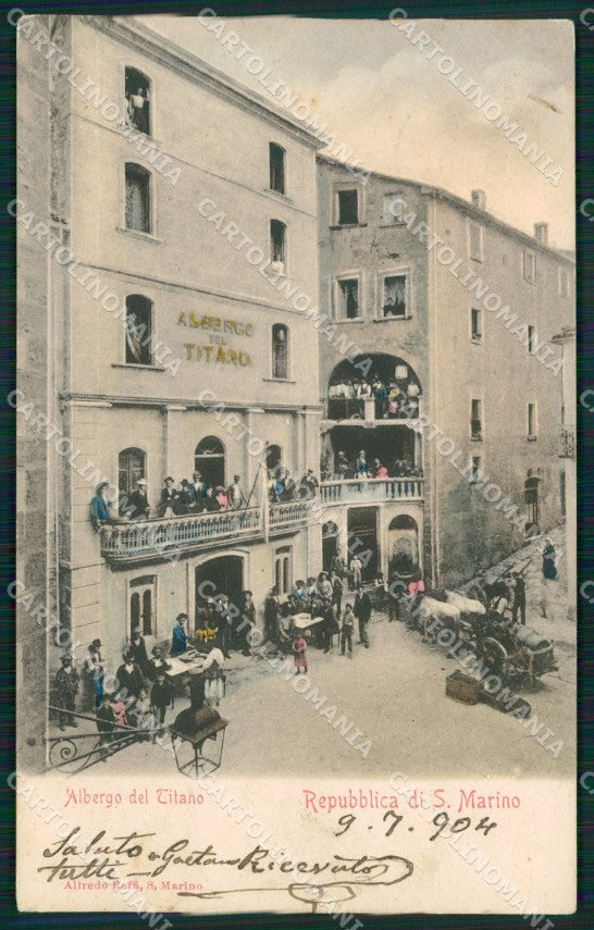 San Marino Carro cartolina MQ5671 – fronte