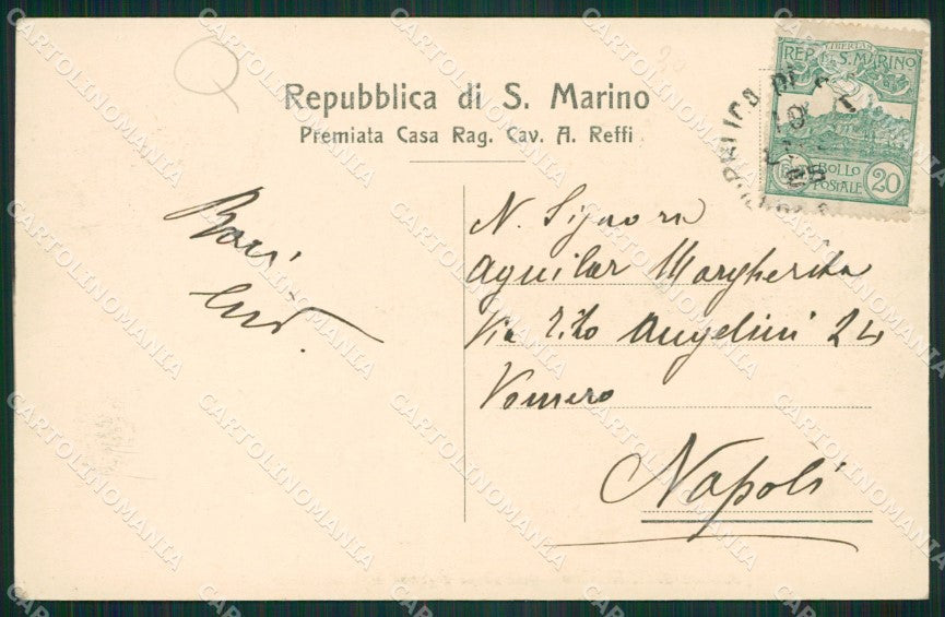 San Marino Processione cartolina MQ5675 – retro