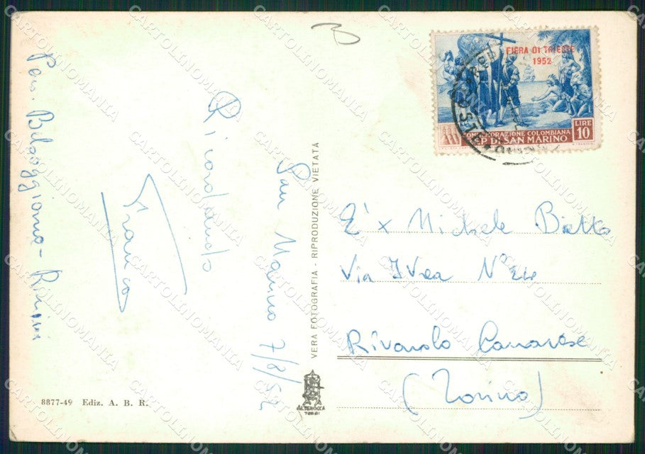 San Marino Foto FG cartolina MQ5681 – retro