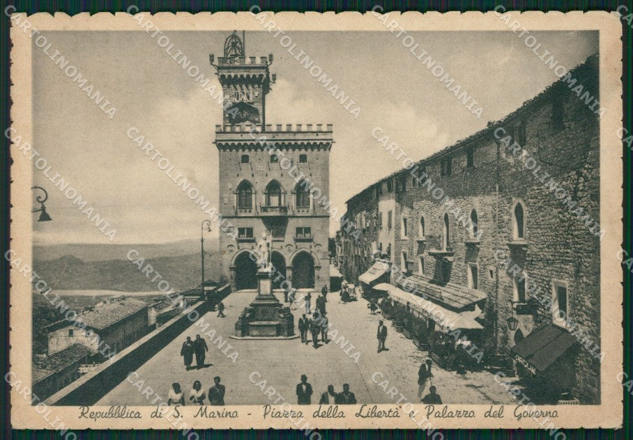 San Marino Palazzo del Governo FG cartolina MQ5685 – fronte