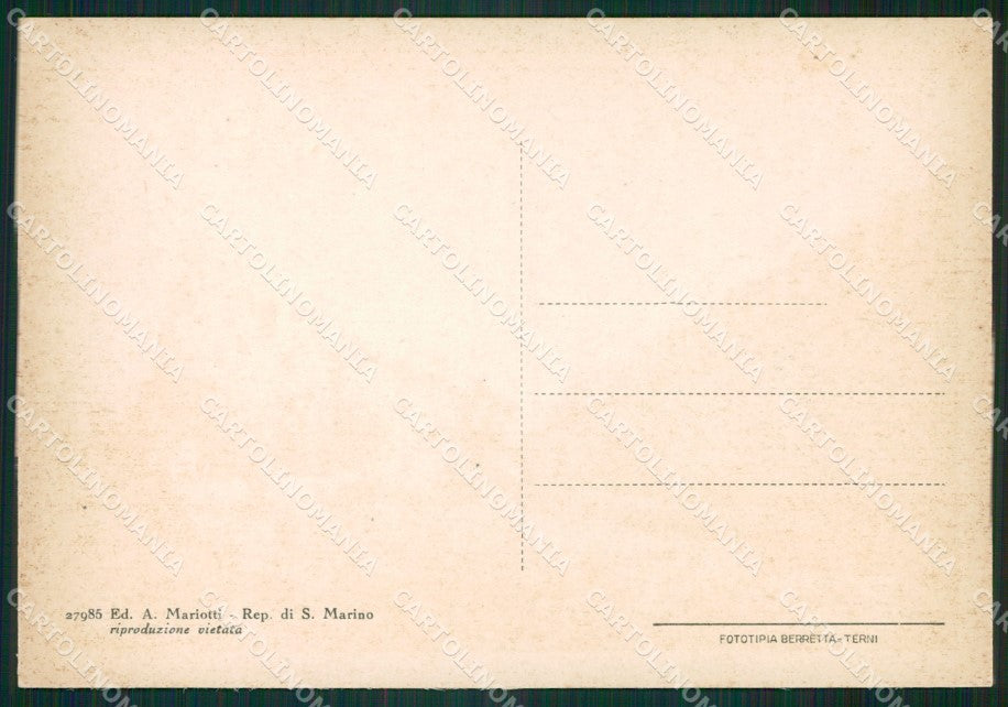 San Marino Palazzo del Governo FG cartolina MQ5689 – retro